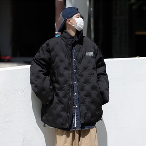 棉服外套男韩版潮流高街帅气冬季保暖2024新款ins棉衣MF213-P95图片