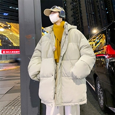现货高品质美式高街冬季重磅三防加厚羽绒棉衣厚外套面包棉服，男装棉衣，电商A486