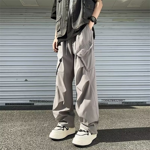 夏季高品质原版工艺工装裤休闲潮流大口袋个性K892 p48图片