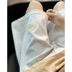 夏季多巴胺针织印花短裤65棉 XZ604-DK806-P35控48图片