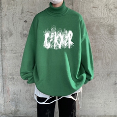 抖音供货、现货秋季冬高领毛衣宽松打底衫D223A-MG2315-特P45，男装针织衫/毛衣，电商019-1