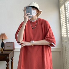 2025夏新款男士宽松短袖t恤T824P30，男装T恤，星座1108