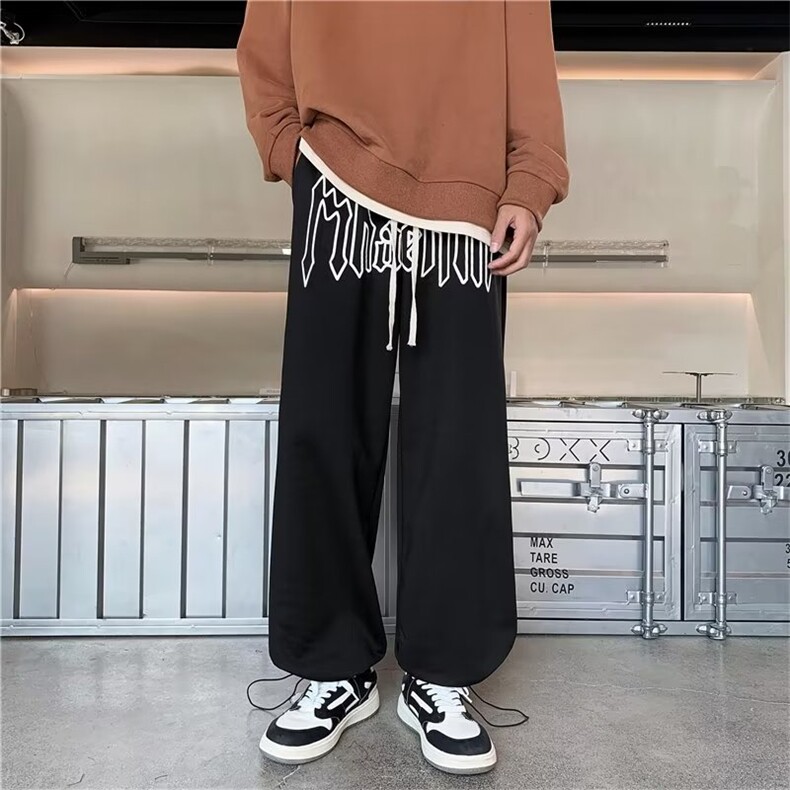 218-1-P35-G825新款时尚休闲宽松束脚裤,男装休闲裤,四季星座218-1