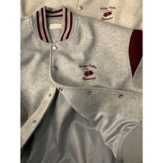 美式樱桃刺绣棒球服外套春秋新款复古夹克JK779-P59，男装夹克，星座208-5