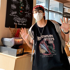 已注册直播得物抖音品质纯棉250克重磅男无袖背心T恤T551P28控39，男装背心/马甲，电商C408(原B339-1)