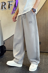 秋装新款卫裤男潮流宽松直筒休闲卫裤 K235-P78图片