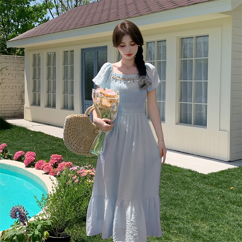 现货主推223-1357P140K198夏季仙女裙夏季常规2025年,女装连衣裙,莘蕾