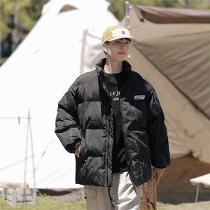 棉衣男冬季潮牌大码港风立领棉服秋大码棉袄韩版潮流面包服外套图片