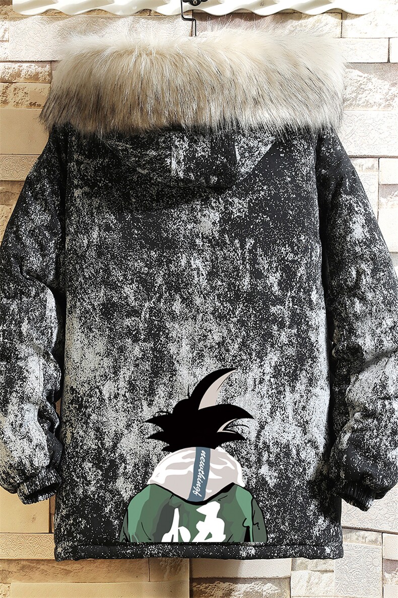 MC49005-P135日系潮棉衣男大码派克服男工装棉服外套棉袄砖墙,男装棉衣,电商A040A