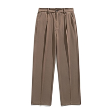 新款男士冰丝休闲裤直筒简洁长裤男士小西裤，男装西裤，星座1107-1