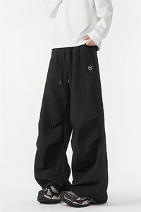 8XL-M 新款速干肌理感直筒工装裤男宽松早秋休闲裤阔腿裤K9172P68图片