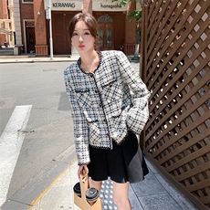 2023年秋季短款小香风B190-82382-P155-K208，女装短外套，一九零