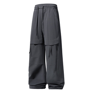 秋季现货工装裤子男宽松潮牌直筒束脚裤DSA157-1-K2508-特P50图片