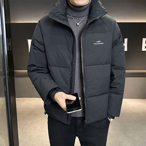 2024新款男士立领羽绒服帅气冬装防寒保暖外套B240-YR28865-P175图片