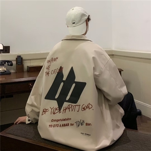 春秋季工装外套新款韩版潮流休闲帅气棒球服夹克上衣 W3554-P40图片