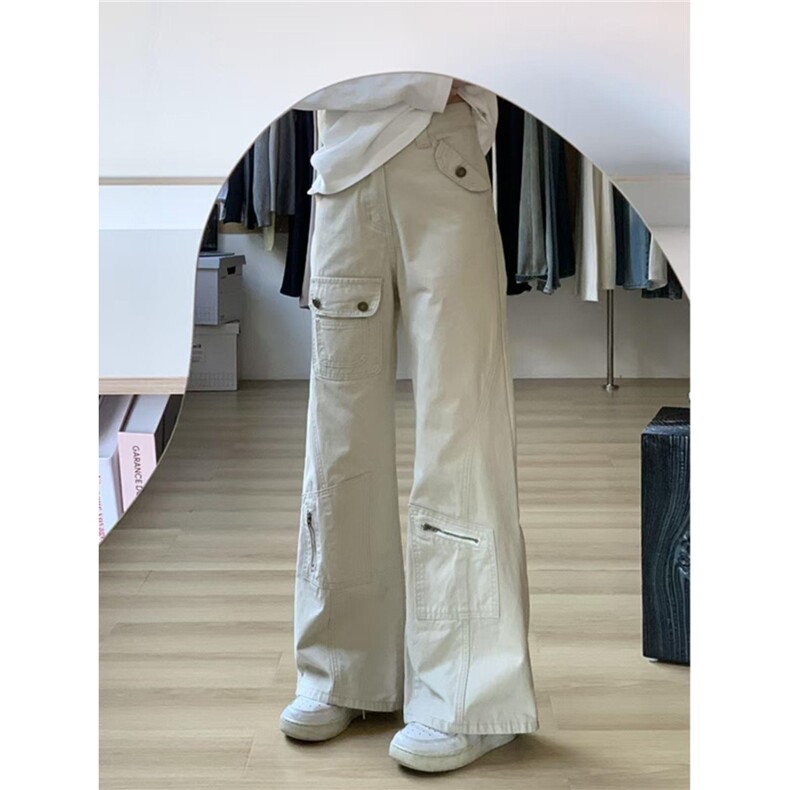 666-P51美式设计感多口袋工装牛仔裤,男装牛仔裤,电商B323A