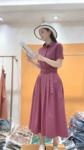 连衣裙,女装连衣裙,水恋百合