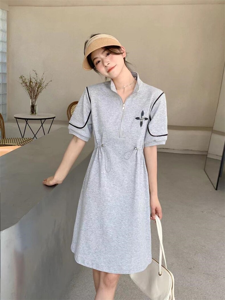 [现货]休闲连衣裙，三色、三个尺码，女装连衣裙，依柏璐(1F)