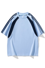 美式运动球服短袖男夏季潮牌重磅纯棉宽松休闲凉感t恤HH5713-P25，男装T恤，星座1206（原A206）