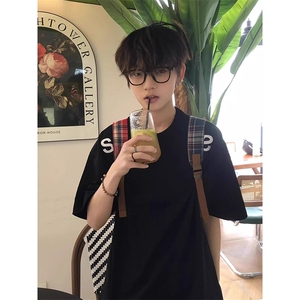 万针全刺绣工艺抖音得物高品质260克重磅纯棉双纱美式高街短袖T恤图片