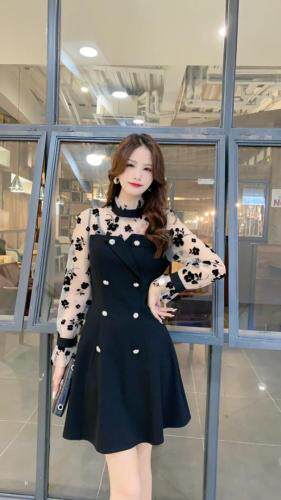 秋装连衣裙，女装连衣裙，茜娅图seattle