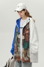 1中性风数码印花冲锋衣男大码外套女潮夹克男外套7816P75控108，女装防晒衣，星座226-2