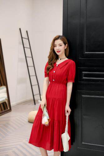 【现货】气质女人连衣裙，女装连衣裙，春依恋