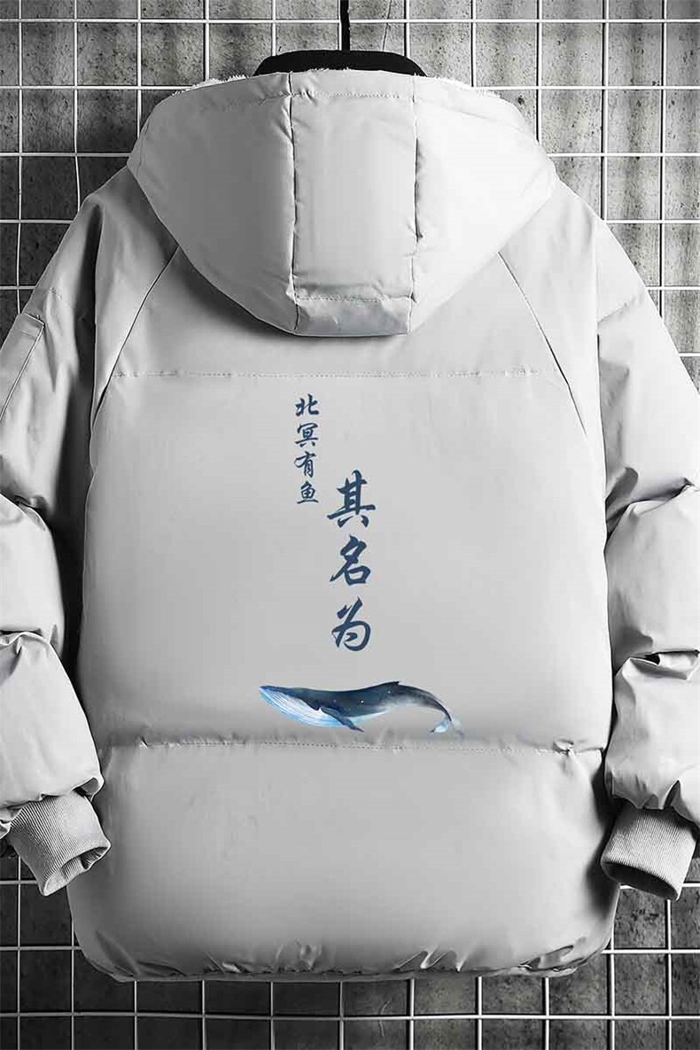 控128加绒面包服男大码羊羔毛衣男MY16261-P100,男装棉衣,电商A040A