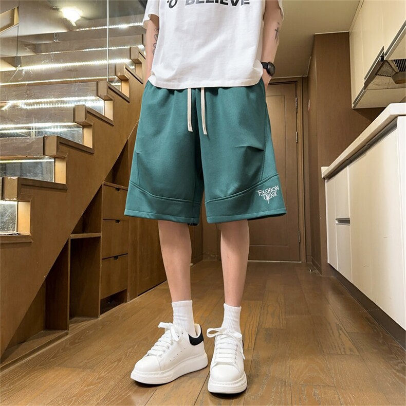 A26-特P23夏季短裤男宽松直筒大码五分裤,男装牛仔裤,电商B369（原A024）