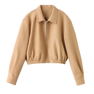 【新品】休闲款皮衣外套女短款减龄皮夹克1C115-2515-P125-K228图片