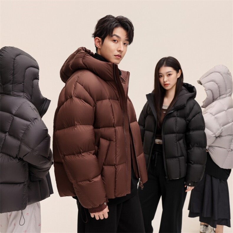 新标90%白鸭绒羽绒服加厚面包服休闲男女外套潮DB19-P360，男装羽绒服，星座1210A