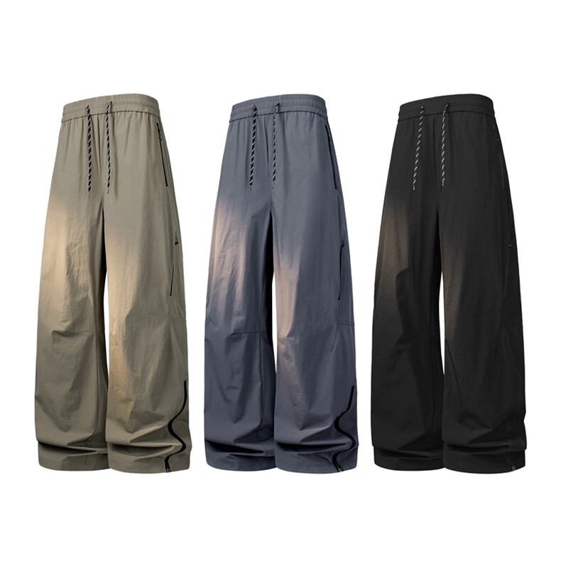 软壳防泼水速干弯刀冲锋裤男春季运动户外裤子K02610-P50,男装休闲裤,星座308B-2