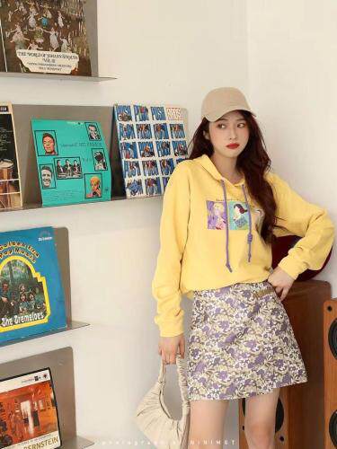 百搭款连帽卫衣，年龄跨度大，女装卫衣/绒衫，BD