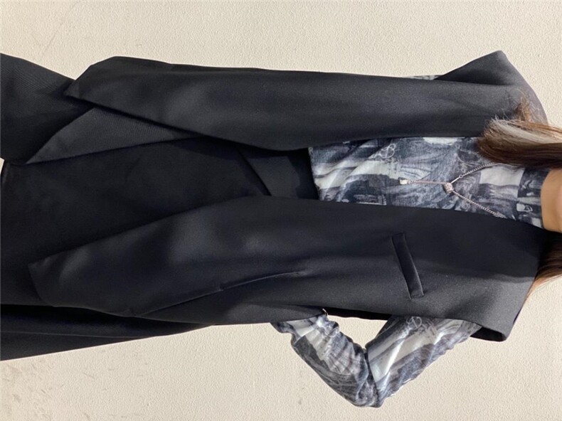 设计款开衩式马甲，女装马甲，Alissa Lin