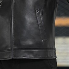 J520男式秋冬新款翻领头层绵羊皮皮衣男夹克P580，男装皮衣，电商B360