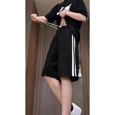 夏季美式高街hiphop运动五分裤短裤货号DK2412P35《抖音品质》，男装牛仔裤，电商A063