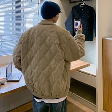 2025冬季新款棉服男款立领防寒棉袄加厚保暖外套棉衣M8010，男装棉衣，星座1108