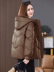 2025年冬季新款棉衣外套时尚简约现货，女装棉衣/棉服，婷轩阁