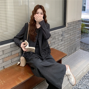 设计感木耳边马甲T恤套装女2025秋季新款港风显瘦阔腿裤三件套潮图片