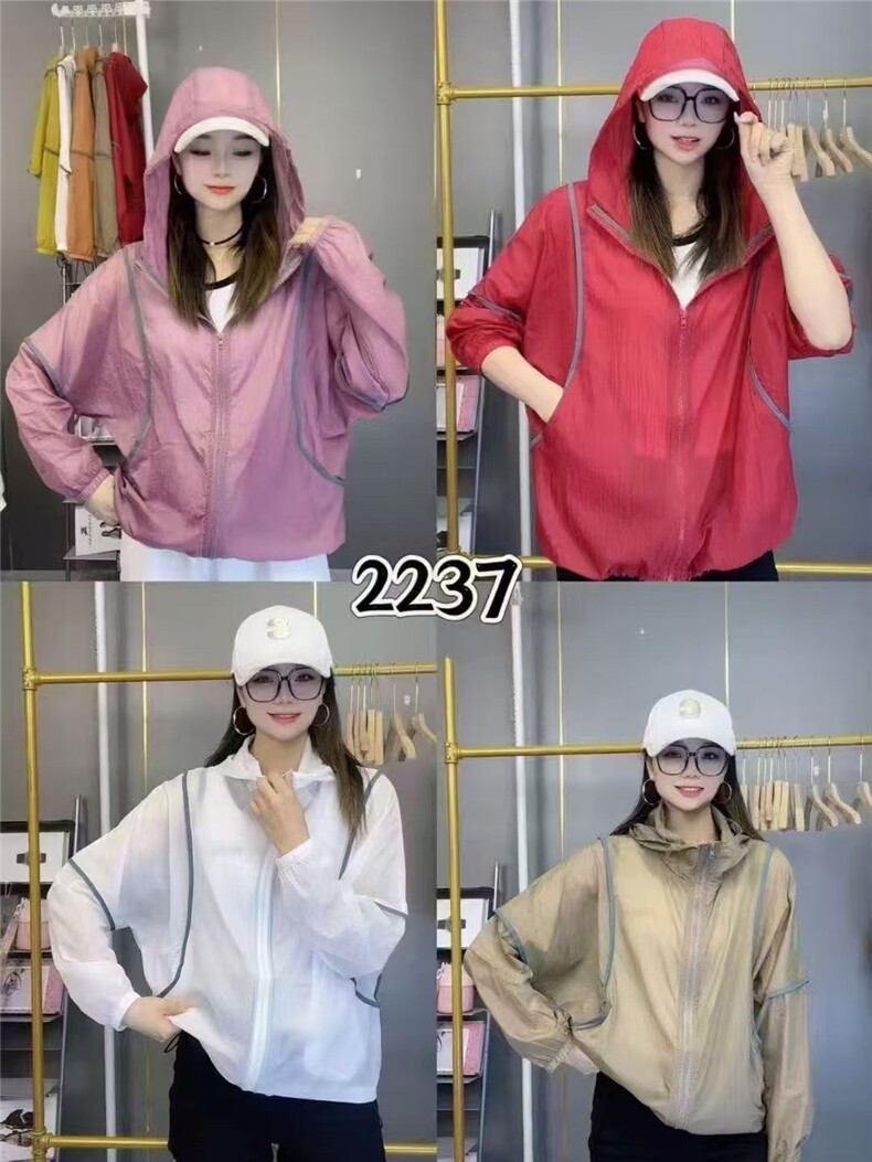 2025时尚简约百搭防晒衬衣,女装衬衫,翩雅女装供货