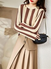 现货，自由搭配，套裙，针织上衣，半裙，女装半身裙，金典明美