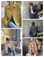 休闲皮衣，女装皮衣，怡梦情缘