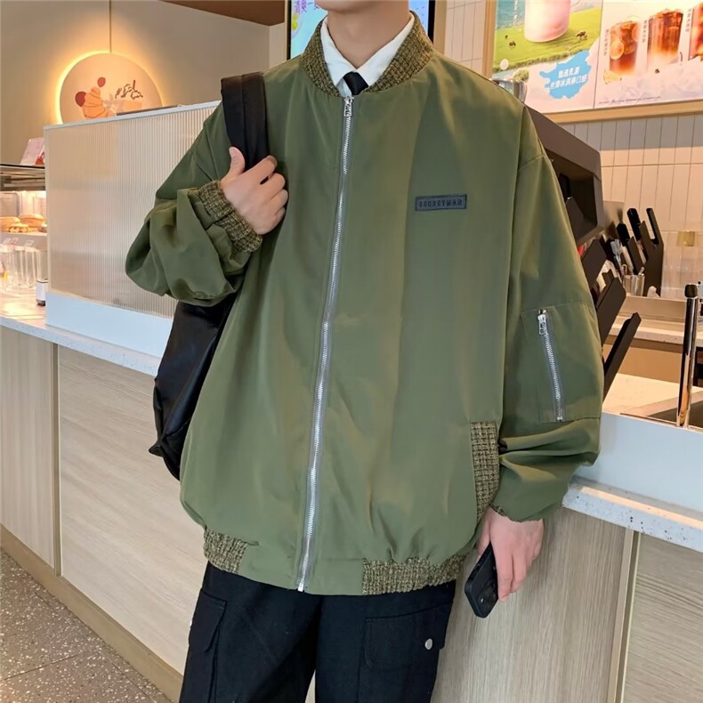 美式潮加厚外套秋冬季男女同款MJK31P63,男装夹克,星座1116-2