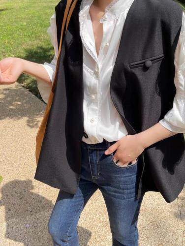 马甲，女装马夹，完美比例