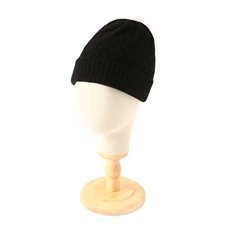 舒适保暖儿童羊毛帽高弹贴合绞花针织设计冬季必备，帽子，唯若美羊绒