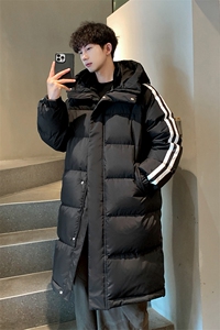 90%绒羽绒服 D5580-TP235328 美式高街痞帅百搭连帽保暖外套图片