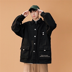 25春季新款工装韩版潮流复古男女夹克外套上衣JK52/P95/138，男装夹克，星座202