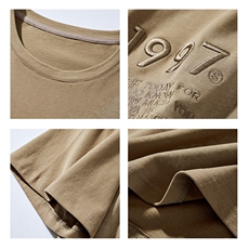 230G重磅高品质港风短袖情侣款t恤半袖宽松潮流T恤HY322TP35控58，男装T恤，电商A140（原A102B-1）