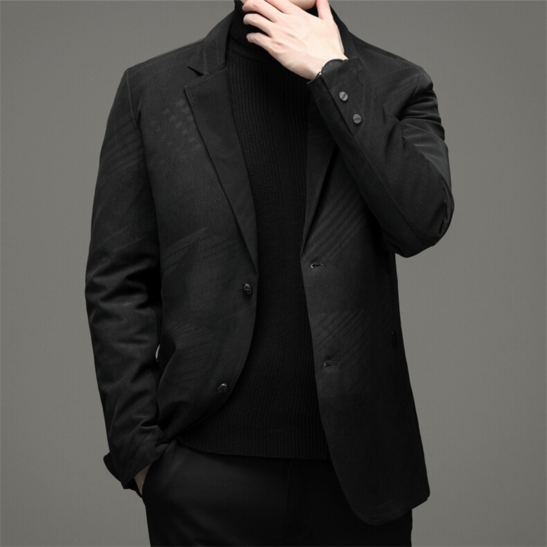 21冬季新款90%白鸭绒中青年男士休闲潮流时尚男装外套HB9628-P195,男装羽绒服,电商B212（原钱塘6029）