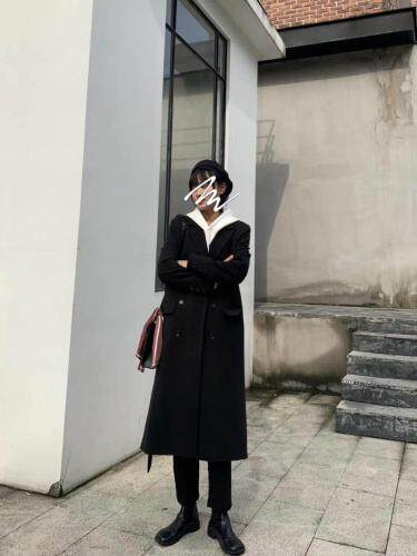 冬季毛呢大衣，女装，一·贝宣